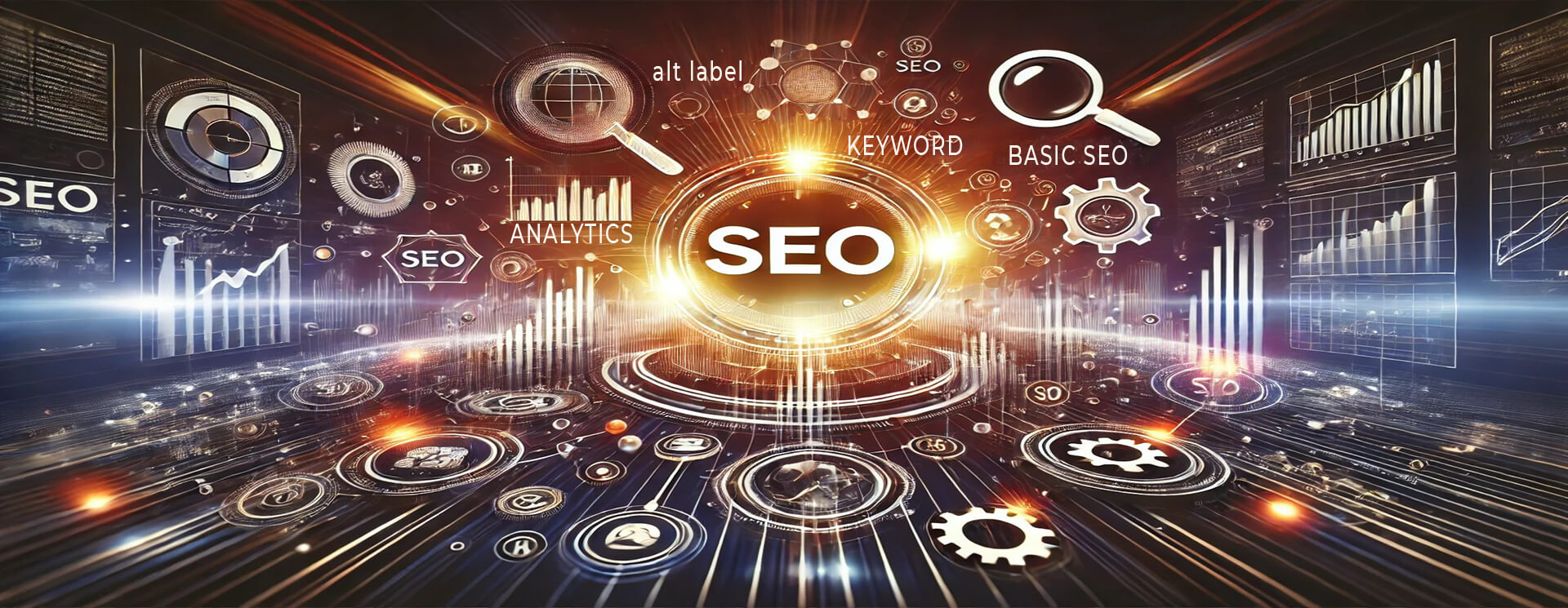 Web siteniz için teknik SEO, içerik optimizasyonu ve anahtar kelime stratejisi ile üst sıralara çıkma desteği.