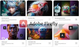 Adobe Firefly ile yapay zekanın ürettiği dijital sanat eseri